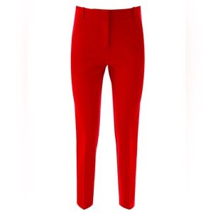 PINKO PUNTO STOFFA SCUBA PANTS / NWT / RED / SIZE 42 / US 6